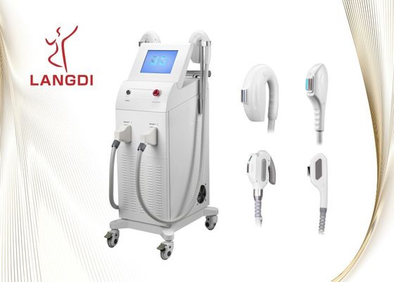 2 Machine van de het Haarverwijdering van Handpieces de Pijnloze Ipl Shr voor Schoonheidssalon